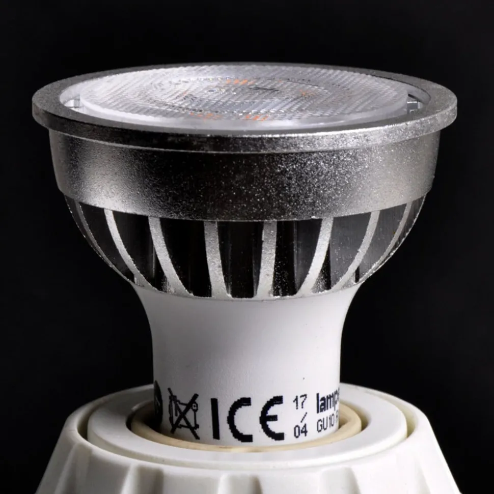 Lindby LED lamp, reflector, GU10, 5 W, helder, 3.000 K