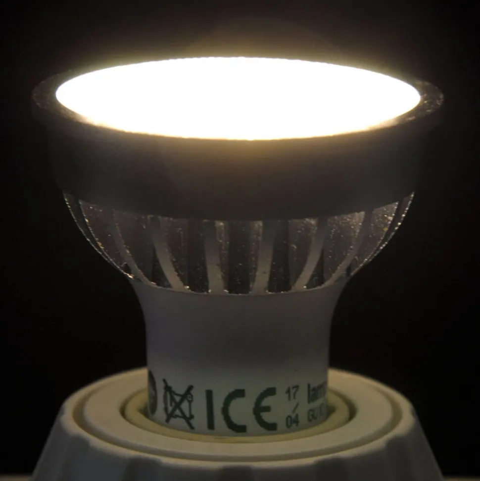 Lindby LED lamp, reflector, GU10, 5 W, helder, 3.000 K