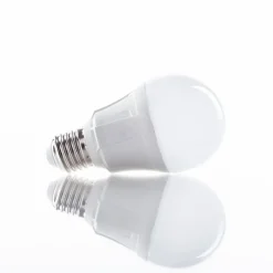 Lindby LED lamp, set van 10, E27, 8,5 W, mat, 3.000 K