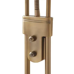 Lindby LED leeslampje Josefin, brons, leeslampje, dimbaar