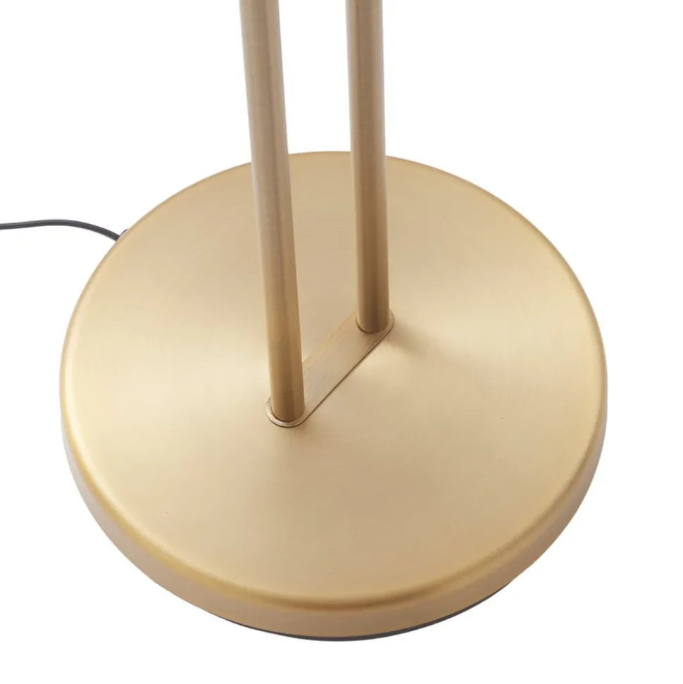 Lindby LED leeslampje Josefin, brons, leeslampje, dimbaar