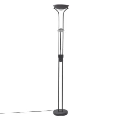 Lindby LED leeslampje Josefin, zwart, leeslampje, dimbaar