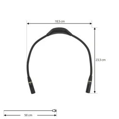 Lindby LED leeslampje voor hanglamp Travan, CCT, dimbaar