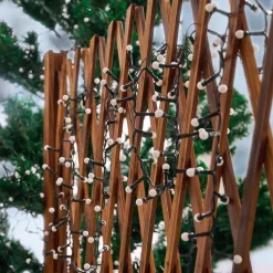 Lindby LED lichtketting Miyu, RGB, timer, 15 m, IP44