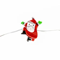 Lindby LED lichtketting Motje, Kerstman, 320 cm, IP20