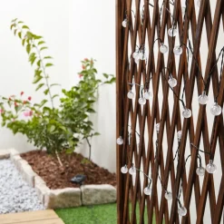 Lindby LED lichtketting Mionel, bollen, 30-flg., 635cm