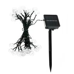 Lindby LED lichtketting Mionel, bollen, 30-flg., 635cm