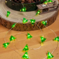 Lindby LED lichtketting Motje, kerstbomen, 320 cm, IP20