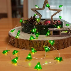 Lindby LED lichtketting Motje, kerstbomen, 320 cm, IP20