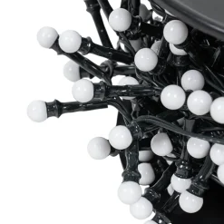 Lindby LED lichtketting Miyu, 1.800 K, timer, 15 m, IP44