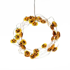 Lindby LED lichtketting Titciana, pompoen, Halloween, 320 cm