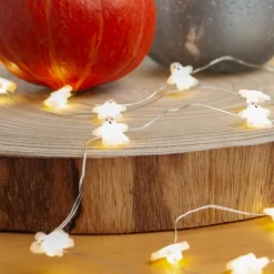 Lindby LED lichtketting Titciana, spook, Halloween, 320 cm