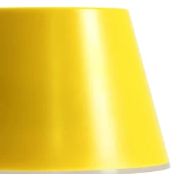 Lindby LED oplaadbaar licht Gaja, geel, USB, IP44, RGBW, dimbaar