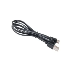 Lindby LED oplaadbare buiten tafellamp Gomba, zwart, dimbaar