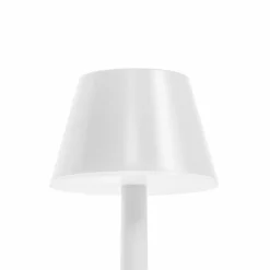 Lindby LED oplaadbare lamp Gaja, wit, USB, IP44, RGBW, dimbaar