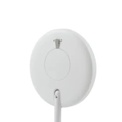 Lindby LED oplaadbare spiegel Renki, wit, kunststof, dimbaar