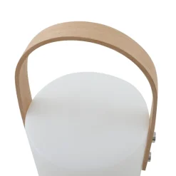 Lindby LED oplaadbare tafel buitenlamp Juria, wit, CCT, IP44