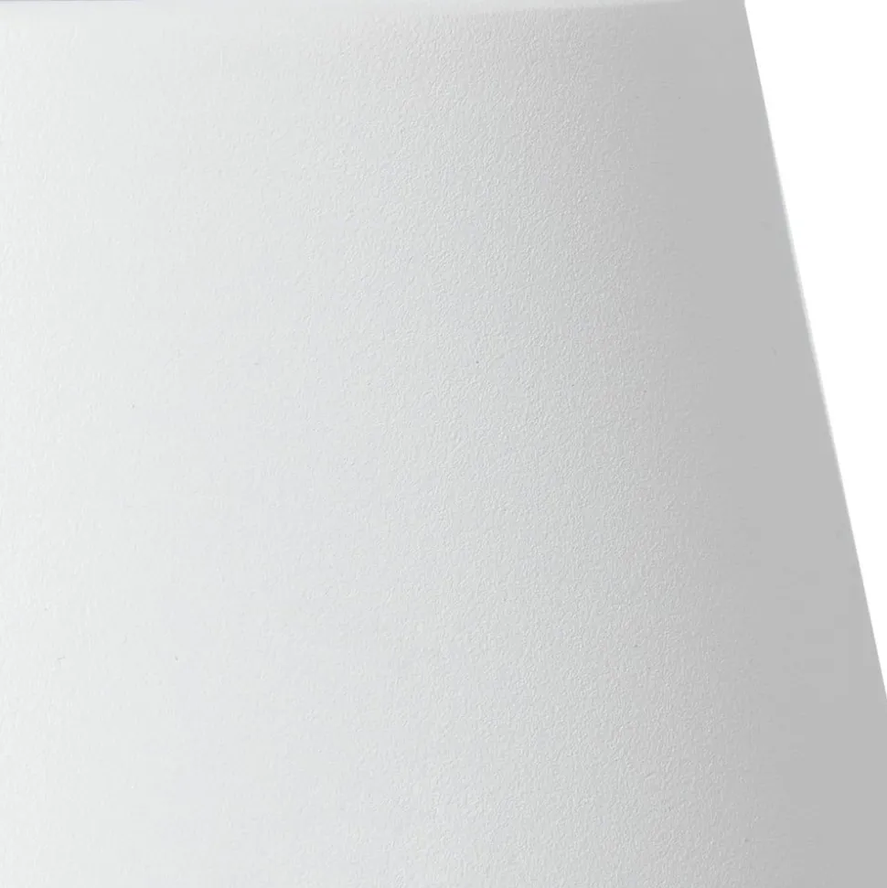 Lindby LED oplaadbare tafellamp Janea CUBE, wit, metaal