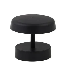 Lindby LED oplaadbare tafellamp Nalani, 10 cm hoog, IP44, dimbaar