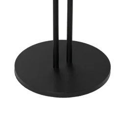 Lindby LED oplaadbare tafellamp Janea TWIN, zwart, metaal