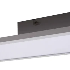 Lindby LED paneel Enhife, wit, 80 x 20 cm, metaal, 4.000 K