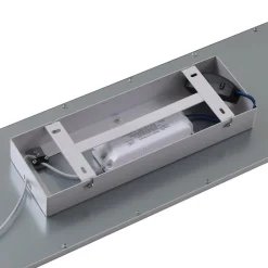 Lindby LED paneel Enhife, wit, 80 x 20 cm, metaal, 4.000 K