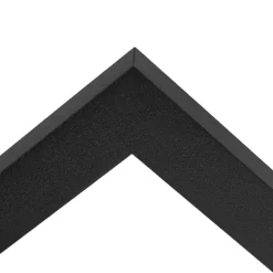 Lindby LED paneel Lamin, zwart, 40 cm, CCT, dimbaar, afstandsbediening