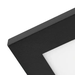 Lindby LED paneel Lamin, zwart, 30 cm, CCT, dimbaar, afstandsbediening