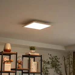 Lindby LED paneel Livel, CCT, 40 cm x 40 cm, afstandsbediening