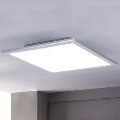 Lindby LED paneel Livel, CCT, 62 cm x 62 cm, afstandsbediening