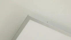 Lindby LED paneel Livel, 4000K, 40 cm x 40 cm, zilver, metaal