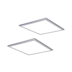 Lindby LED paneel Livel, set van 2, CCT, 40 cm x 40 cm, afstandsbediening