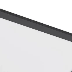 Lindby LED paneel Nelios, 40 x 40 cm, CCT, zwart, metaal