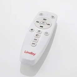 Lindby LED paneel Nelios, 40 x 40 cm, CCT, zwart, metaal