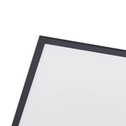 Lindby LED paneel Nelios, 120 x 60 cm, 4000K, zwart, metaal