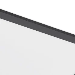 Lindby LED paneel Nelios, 40 x 40 cm, 4.000K, zwart, metaal