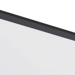 Lindby LED paneel Nelios, 62 x 62 cm, CCT, zwart, metaal