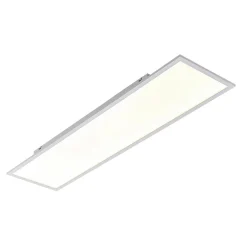 Lindby LED paneel Quais, 30 x 120 cm, wit, aluminium, 4.000K