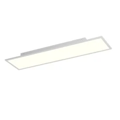 Lindby LED paneel Quais, 30 x 120 cm, wit, aluminium, 4.000K