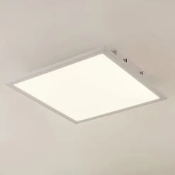 Lindby LED paneel Quais, 40 x 40 cm, wit, aluminium, 4.000K