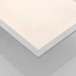 Lindby LED paneel Stenley, 4.000 K, 60 cm x 30 cm, zilver/wit