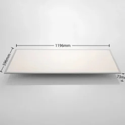 Lindby LED paneel Stenley, CCT, 120 cm x 60 cm, dimbaar