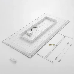 Lindby LED paneel Stenley, CCT, 120 cm x 60 cm, dimbaar