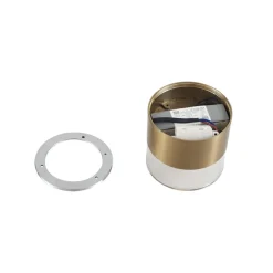 Lindby LED plafondlamp Dalila, goud, Ø 10 cm, aluminium