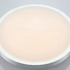 Lindby LED plafondlamp Emelie, Ø 35 cm, aluminiumkleurig, metaal