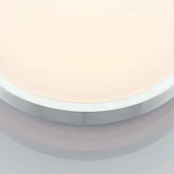 Lindby LED plafondlamp Emelie, Ø 35 cm, aluminiumkleurig, metaal