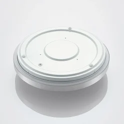 Lindby LED plafondlamp Emelie, Ø 35 cm, aluminiumkleurig, metaal