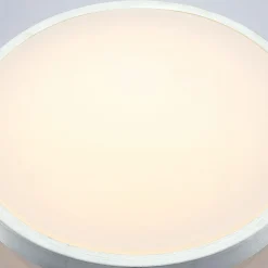 Lindby LED plafondlamp Emelie, Ø 42 cm, aluminiumkleurig, metaal