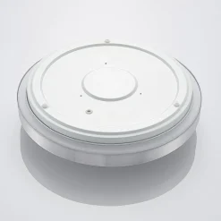 Lindby LED plafondlamp Emelie, Ø 42 cm, aluminiumkleurig, metaal