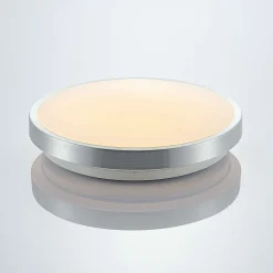 Lindby LED plafondlamp Emelie, Ø 27 cm, aluminiumkleurig, metaal